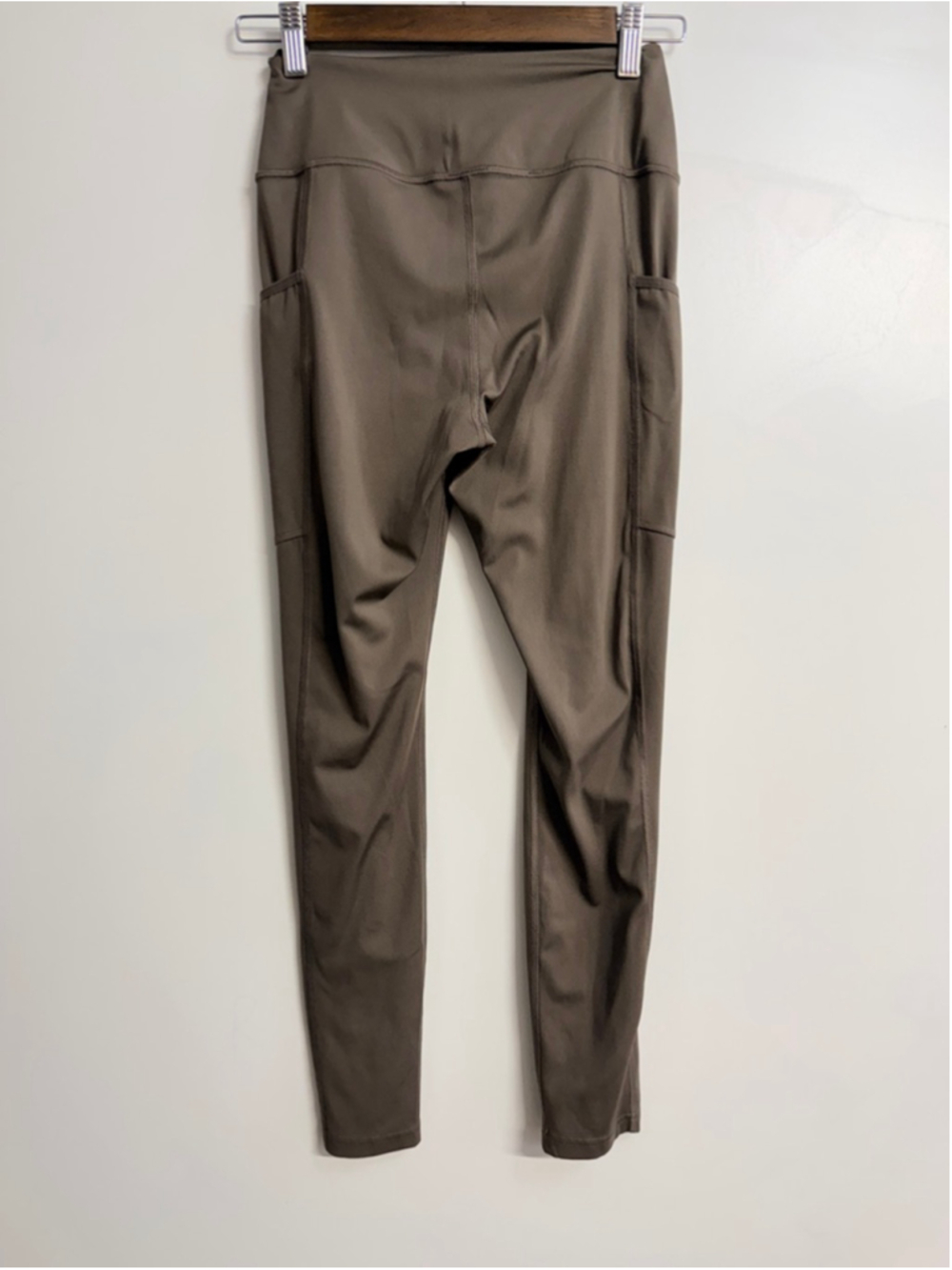 Women's Gymshark Leggings Size S Brown Pre Owned - Picture 3 of 5
